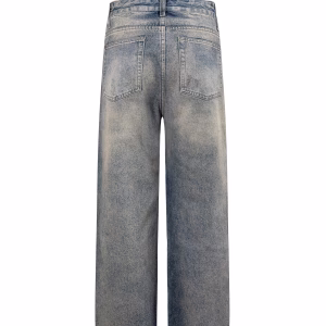 Chrome Hearts Multi Cross Patch Blue Jeans