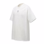 Chrome Hearts White Minimal Cross T-Shirt