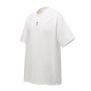 Chrome Hearts White Minimal Cross T-Shirt
