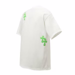 Chrome Hearts White and Green Cross T-Shirt