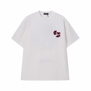 Chrome Hearts White Red Cross Logo T-Shirt