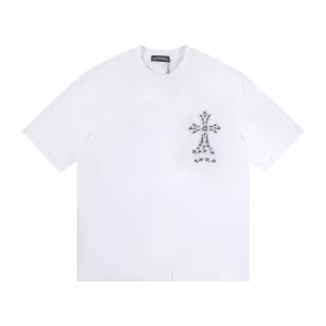 Chrome Hearts Floral Cross Logo T-Shirt White