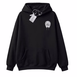 Chrome Hearts Horseshoe Cross Black Hoodie