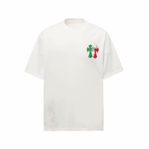 Chrome Hearts Triple Cross Patch White Shirt