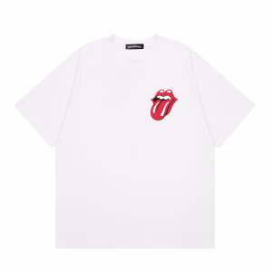 Chrome Hearts Red Tongue Horseshoe T-Shirt