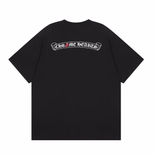 Chrome Hearts Red Tongue Logo T-Shirt