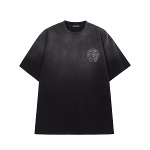 Chrome Hearts Crystal Horseshoe T-Shirt Black