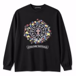 Chrome Hearts Multicolor Horseshoe Cross Long Sleeve