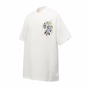 Chrome Hearts Paint Splatter Cross T-Shirt White