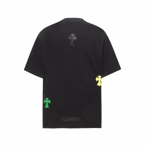 Chrome Hearts Triple Cross Patch Black Shirt