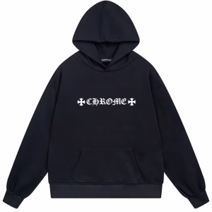Chrome Hearts Multi Logo Graphic Black Hoodie