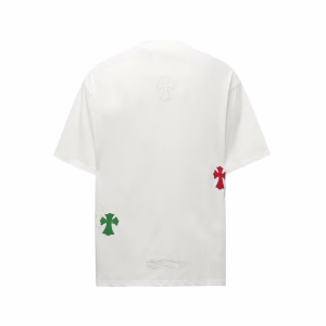 Chrome Hearts Triple Cross Patch White Shirt