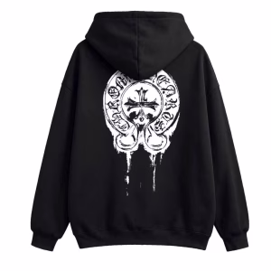 Chrome Hearts Horseshoe Cross Black Hoodie