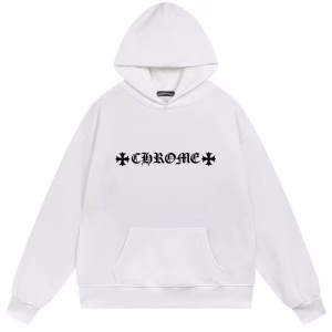 Chrome Hearts Multi Logo Graphic White Hoodie