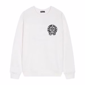 Chrome Hearts Horseshoe Long Sleeve White