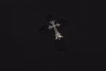 Chrome Hearts Black Minimal Cross T-Shirt