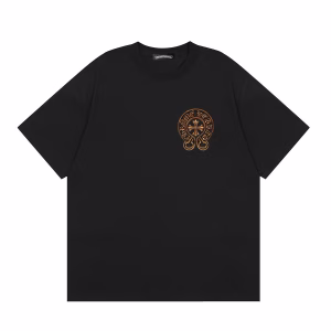 Chrome Hearts Scroll Logo T-Shirt Black