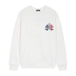 Chrome Hearts Multi Cross Graphic Long Sleeve White