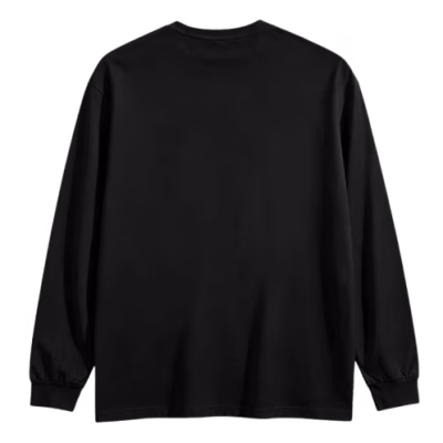 Chrome Hearts Orange Cross Horseshoe Black Long Sleeve