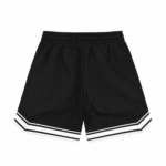 Chrome Hearts Cross Logo Black Basketball Shorts