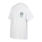 Chrome Hearts White Floral Cross Logo T-Shirt