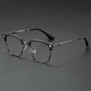 Chrome Hearts VAGILICTORIAN Eyeglasses Black/Silver