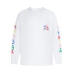 Chrome Hearts White Multicolor Cross Pocket Long Sleeve