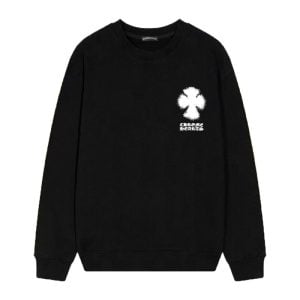 Chrome Hearts Black White Cemetery Cross Long Sleeve
