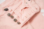 Chrome Hearts Light Pink White Cross Patch Jeans