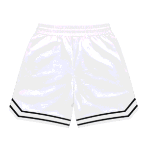 Chrome Hearts Cross Logo White Basketball Shorts