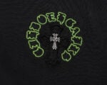 Chrome Hearts Black Green Circle Cross Long Sleeve