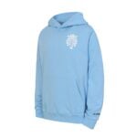 Chrome Hearts Sky Blue White Dagger Crest Pullover Hoodie