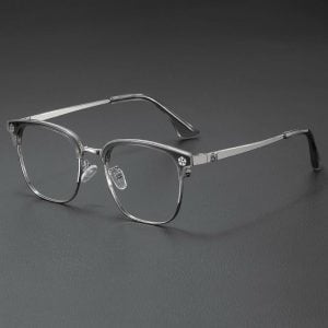 Chrome Hearts Deep I BK/SS Glasses – Silver