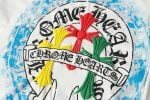 Chrome Hearts Multi Color Cross T-Shirt White