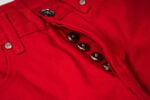Chrome Hearts Red Tonal Cross Patch Jeans