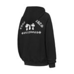 Chrome Hearts Hollywood Triple Cross Zip-Up Hoodie