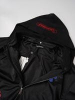 Chrome Hearts Multicolor Cross Patch Hooded Bomber Jacket
