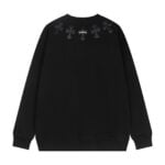 Chrome Hearts Multi Cross Patch Black Sweatshirt