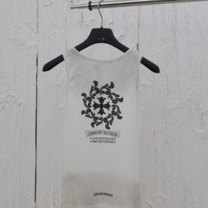 Chrome Hearts Honolulu 5th Anniversary White Tank Top