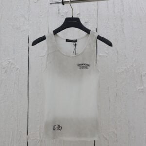 Chrome Hearts Honolulu 5th Anniversary White Tank Top