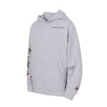 Chrome Hearts Grey Star Mouth Graphic Hoodie