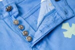 Chrome Hearts Blue Contrast Cross Patch Jeans
