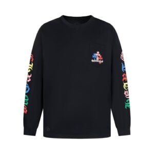 Chrome Hearts Black Multicolor Cross Pocket Long Sleeve