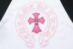 Chrome Hearts Pink Cross Black & White Long Sleeve
