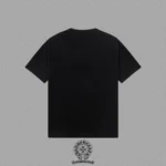 Chrome Hearts Black Red Outline Cross T-Shirt