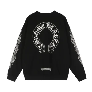 Chrome Hearts Horseshoe Crewneck Sweatshirt Black