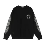 Chrome Hearts Horseshoe Crewneck Sweatshirt Black