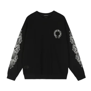 Chrome Hearts Horseshoe Crewneck Sweatshirt Black