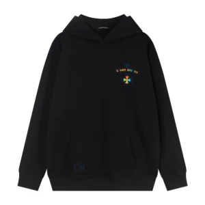 Chrome Hearts Black Triple Cross Pullover Hoodie