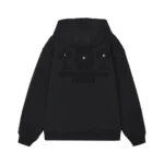 Chrome Hearts Black Tonal Cross Zip-Up Hoodie
